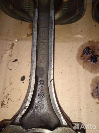 Поршень с шатуном ga16de Nissan Sunny Ниссан Санни