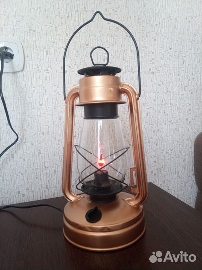 Светильник из керосиновой лампы 