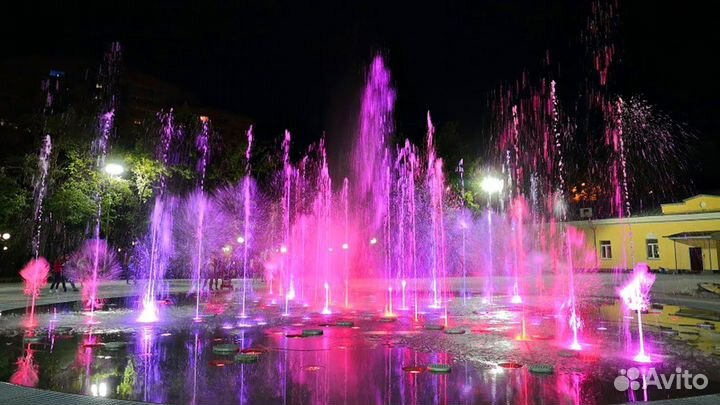 Светомузыкальный фонтан