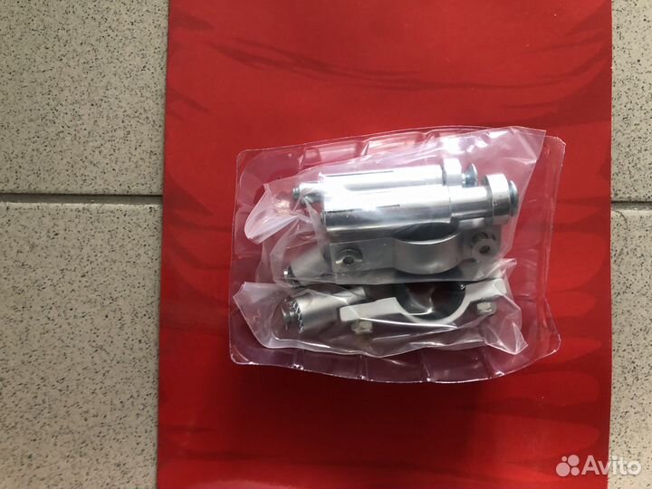 Защита рук (пара) HP15 красные армированные SM-PAR