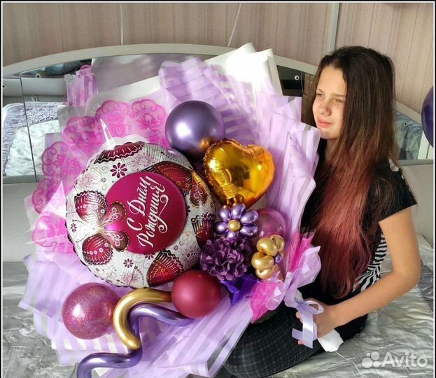 Букет из воздушных шаров