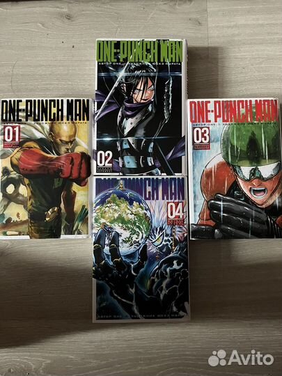 One punch man манга