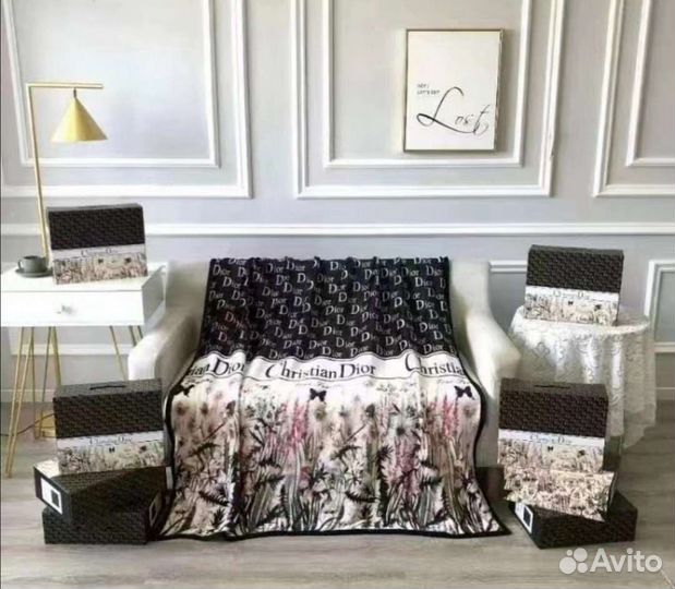 Плед Christian Dior