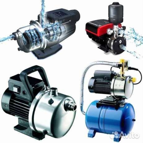 Ремонт насосов, насосных станций для воды