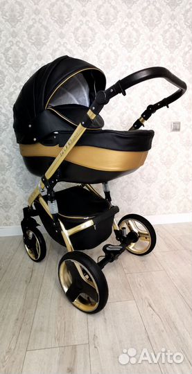Коляска 2в1 Riko Bruno Gold