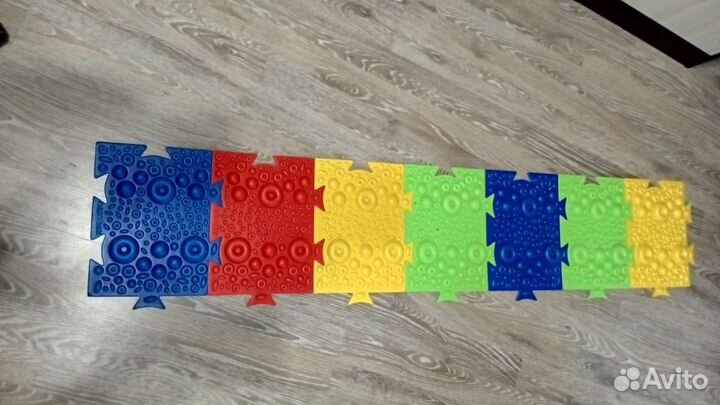 Коврик массажный + фитнес мяч для детей