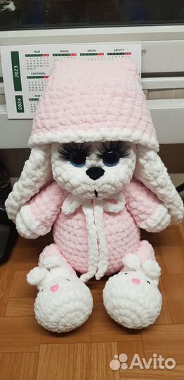 Игрушки из плюшевой пряжи