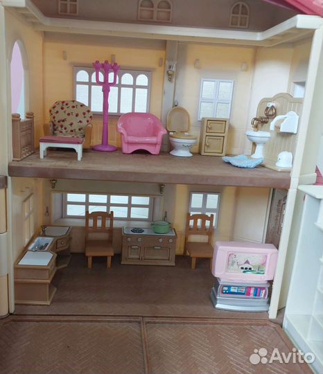 Sylvanian Families домик с мебелью
