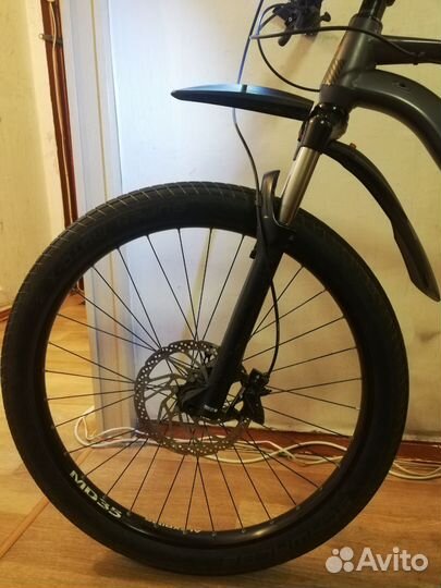 Велосипед кастом. Rock shox воздух, ось