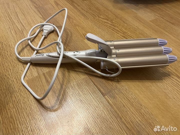 Плойка тройная волна