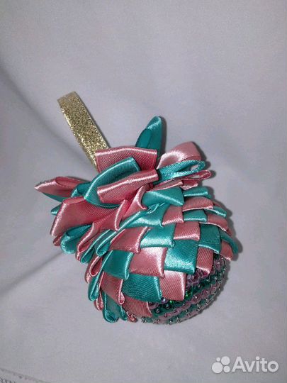 Ёлочные игрушки в стиле 