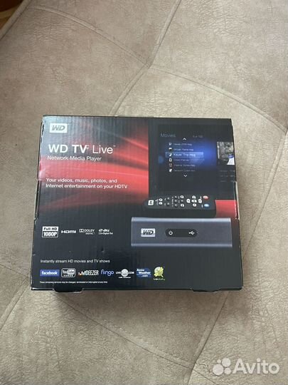 TV приставка, медиаплеер wd tv live