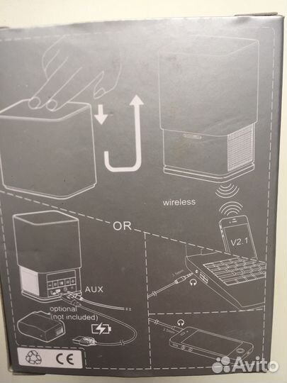 Беспроводная колонка + адаптер питания
