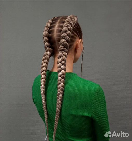 Косы с канекалоном, причёски,локоны, кудри