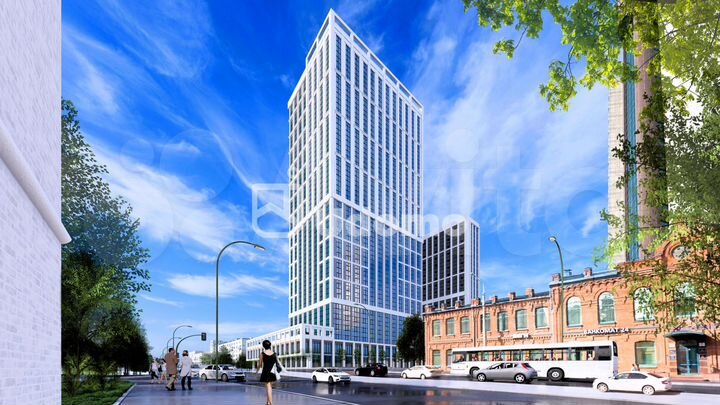 Квартира-студия, 34,3 м², 4/32 эт.