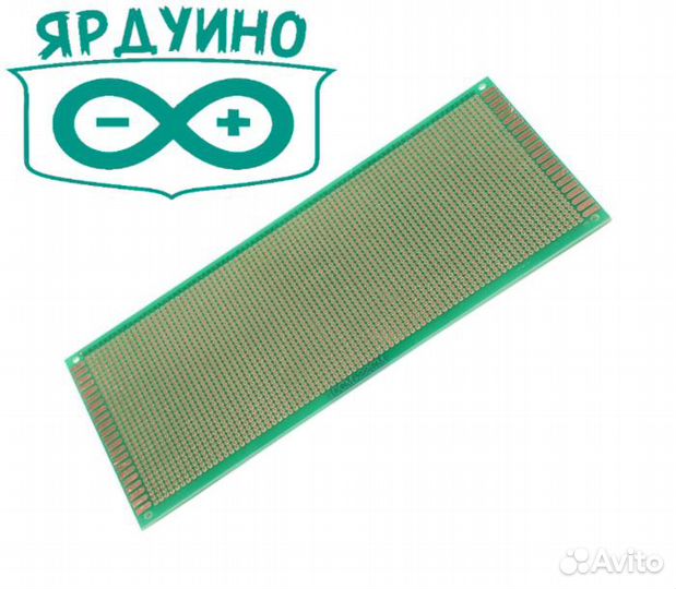 Макетная плата двусторонняя, в ассортименте