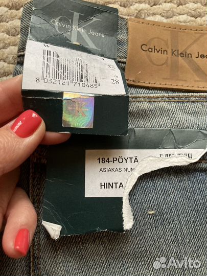 Джинсы новые Calvin klein женские