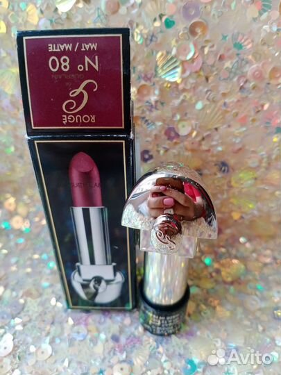 Помада Guerlain Rouge 80