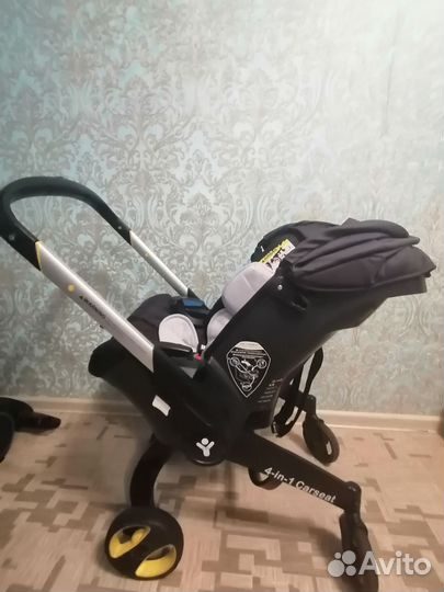 Автолюлька на колёсах