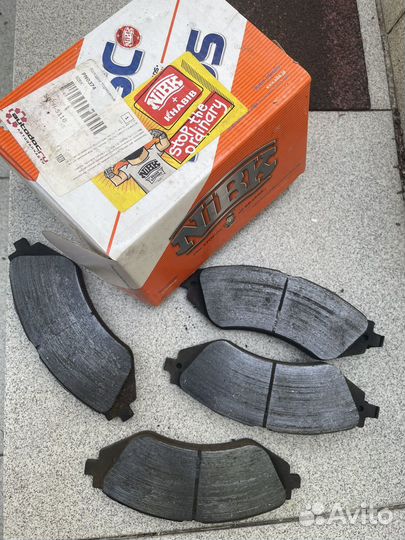 Колодки nibk PN0374