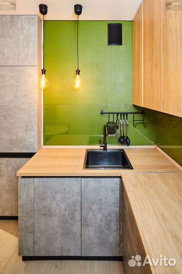 Кухня стиль Лофт Сборка