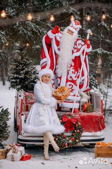 Дед мороз и снегурочка