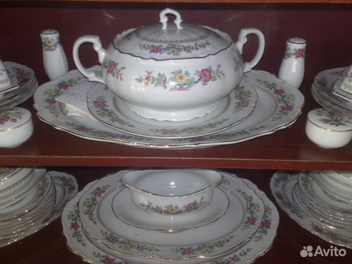 Японский антикварный столовый сервиз Sone 3686