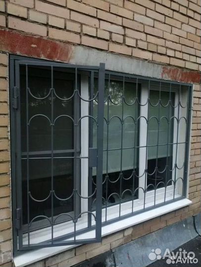 Металлические решетки на окна с гарантией