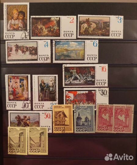 Почтовые марки СССР 1968,1969