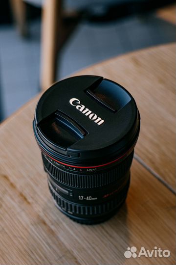 Объектив Canon EF 17 40mm f 4l usm фильтр и чехол