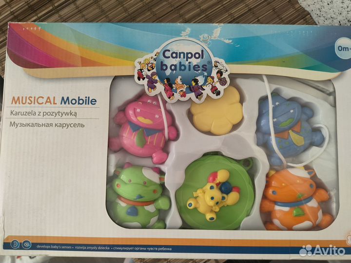 Мобиль-карусель на кроватку Canpol Babies