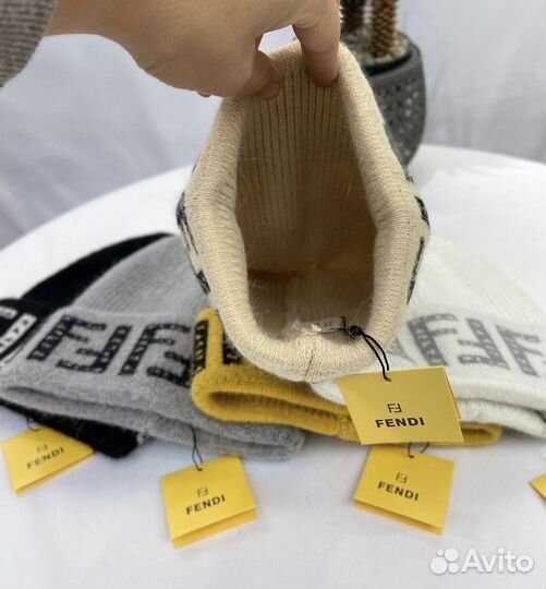 Зимняя Шапка Fendi. Турция