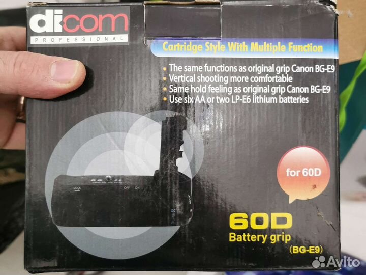 Батарейный блок для canon