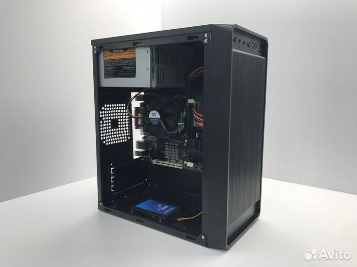Пк для работы (Core 2 Duo E7500, 4Gb, SSD 256gb)