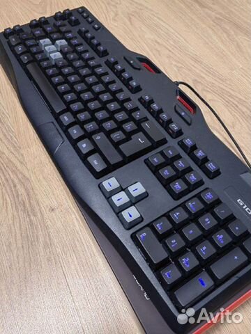 Клавиатура игровая с подсветкой Logitech g105