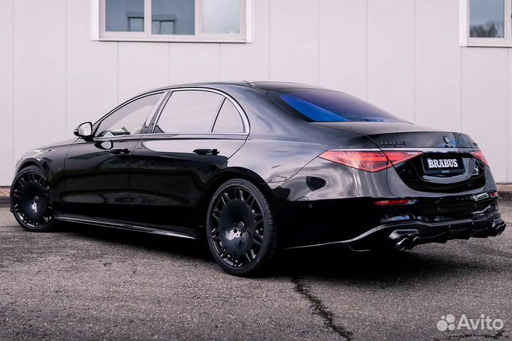 Юбка передняя Brabus Mercedes W223