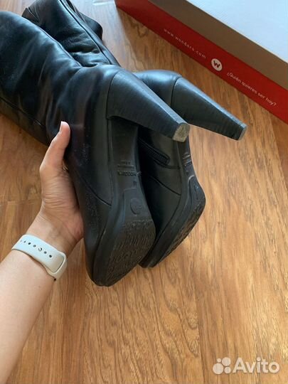 Сапоги зимние женские кожаные 40 wonders