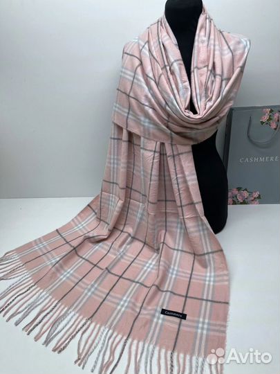 Шарф в клетку