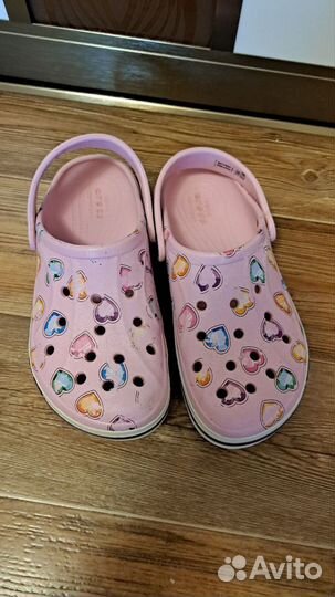 Сабо crocs кроксы для девочки j1