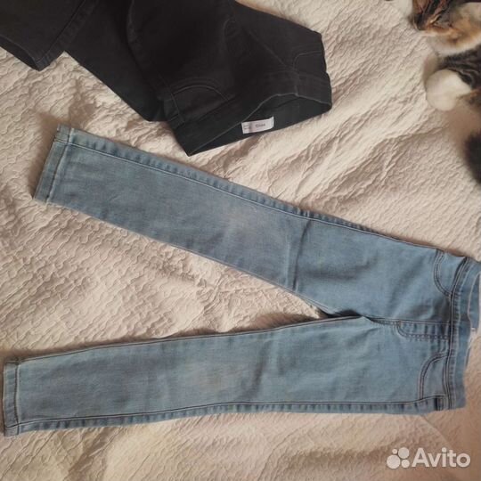 Джинсы для девочки 122