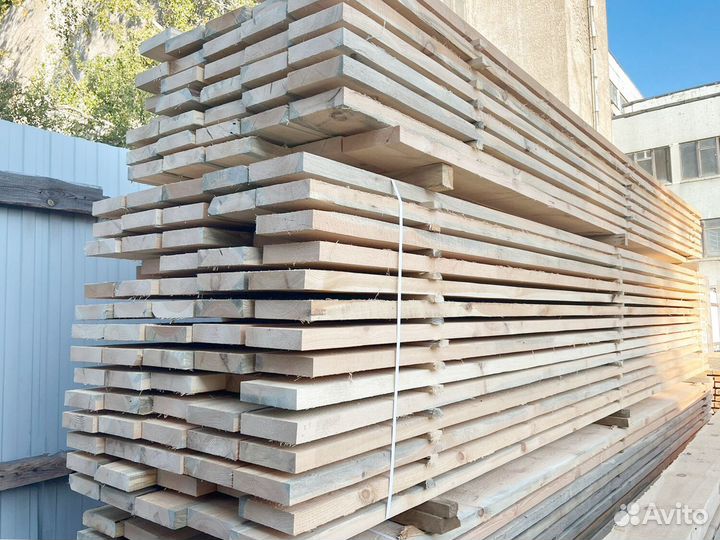 Брус обрезной 100х100х6000мм 1 сорт ГОСТ