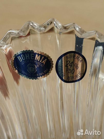 Салатник crystal bohemia