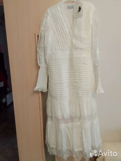 Zara платье летнее белое