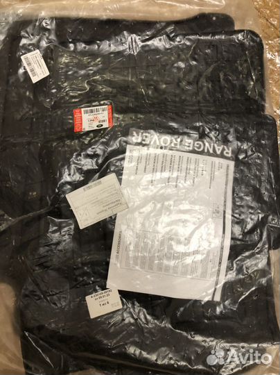 Коврики Рендж Ровер Вог Рестайлинг салон 2018-22