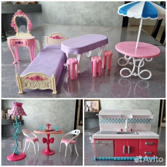 Мебель для кукольного домика Барби