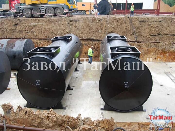 Резервуары, емкости, бочки под воду, АЗС ргсн 25м3