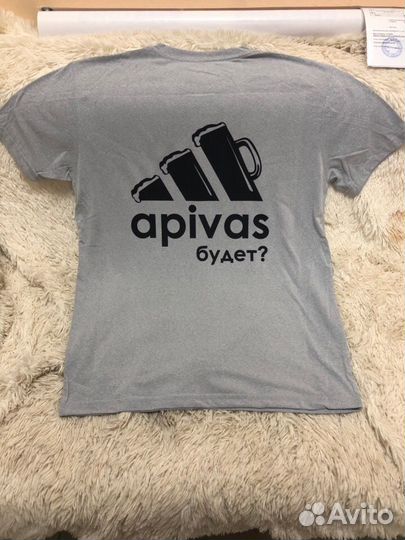 Футболка с печатью принтами