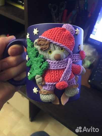 Кружка ручной работы