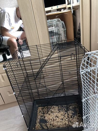Клетка для грызунов и попугая