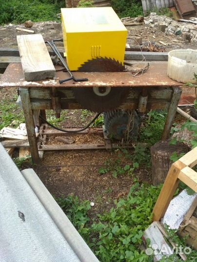 Циркулярка + фуганок+ двигатель